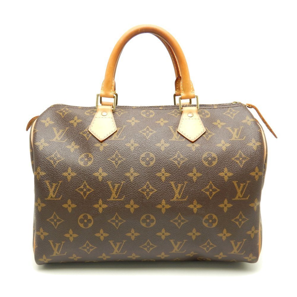 Louis Vuitton Monogram Speedy 30 Brown